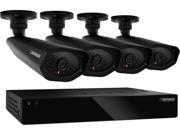 Defender Pro Connected 21110 8CH H.264 1 TB Smart Security DVR with 4 Ultra Hi res Outdoor Surveillance Cameras and Smart Phone Compatibility