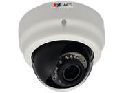 ACTi E68 1.3MP Indoor Dome with D N IR Basic WDR SLLS Vari Focal Lens