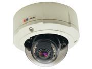 ACTi B84 1.3MP Outdoor Zoom Dome Camera with D N Adaptive IR Basic WDR SLLS 3x Zoom Lens