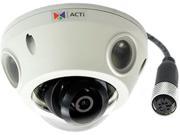 ACTi E933M 2MP Outdoor Mini Dome Day Night Adaptive IR Extreme WDR Superior Low Light Sensitivity M12 Built in Analytics