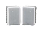 BIC America RtR V44 2 Shielded Indoor Outdoor Speakers Pair White