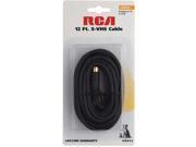 RCA Model VH913 12 ft. Basic Series S video Cable Black
