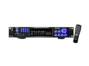 PylePro P3001AT 3 000 Watt Hybrid Home Stereo Receiver Amplifier with AM FM Tuner Audio Inputs Outputs
