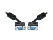 SIIG CB VG0611 S1 50 ft. SVGA HD15 M M Shielded Video Cable with Ferrite