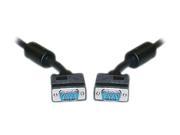 SIIG CB VG0811 S1 100 ft. SVGA HD15 M M Shielded Video Cable with Ferrite