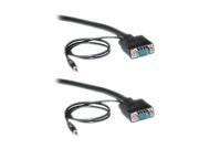 SIIG CB VG0L11 S1 6 ft. SVGA HD15 M M Shielded Video Cable with 3.5mm Audio