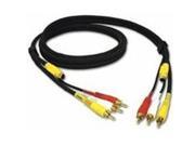 C2G Model 29153 6 ft. Value Series 4 in 1 RCA S Video Cable
