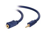 C2G 40609 12ft Velocity 3.5mm M F Stereo Audio Extension Cable