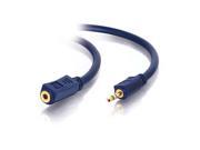 C2G 40610 25 ft. Velocity 3.5mm M F Stereo Audio Extension Cable