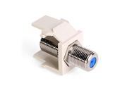 Leviton 41084 FTF F Type QuickPort Snap In Adapter