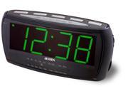Jensen JCR 208 AM FM Alarm Clock Radio With Auto Time Set