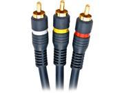 STEREN Model 254 315BL 6 ft Python Home Theater RCA Cable