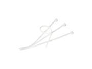 Steren 400 808CL 8 Nylon Self Locking Cable Ties Clear