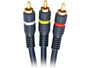 STEREN Model 254 310BL 3 ft. Python Home Theater RCA Cable