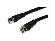 STEREN 205 435BK 50 ft. Black RG6 High Grade F Coaxial Cable