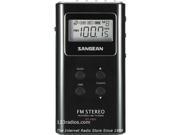 Sangean Pocket Digital Radio Tuner Black DT180BLK