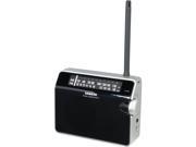 Sangean FM AM Compact Analogue Tuning Portable Receiver Black PR D6 BK