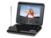 SuperSonic SC 257 7 Portable DVD Player With TV Tuner USB SD Card Slot