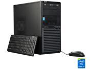 Acer Desktop Computer Veriton M VM2631 i54440X Intel Core i5 4th Gen 4440 3.10 GHz 4 GB DDR3 500 GB HDD Windows 7 Professional 64 Bit Manufacturer Recertifie
