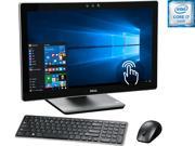 DELL All in One Computer Inspiron 24 7000 i7459 7070BLK Intel Core i7 6700HQ 2.6 GHz 16 GB DDR4 1 TB HDD 32 GB SSD 23.8 Touchscreen Windows 10 Home 64 Bit