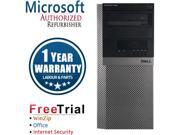 Refurbished Dell OPTIPLEX 980 Tower Intel Core I7 860 2.8G / 4G DDR3 / 2TB / DVDRW / Windows 10 Professional / 1 Year Warranty Refurbished Dell OPTIPLEX 980 Tower Intel Core I7 860 2.8G / 4G DDR3 / 2TB / DVDRW / Windows 10 Professional / 1 Year Warranty