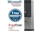 Refurbished Dell Optiplex 9010 USFF Intel Core I3 3220 3.3G / 8G DDR3 / 320G / DVD / Windows 10 Professional 64 Bits / 1 Year Warranty