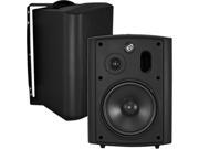 OSD Audio AP640Transformerblk 6.5 Inch 2 Way 8 Ohm 70V Commercial Indoor Outdoor Speakers Pair