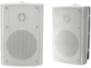 OSD Audio AP450Wht Outdoor Patio Speaker Pair
