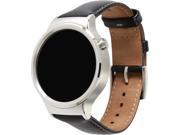 Huawei 55020533 RF Smart Watch Stainless Steel with Black Suture Leather Strap Model Minor scratch on watch Silver