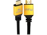 NTW NHDMI2P 003P 3 Feet Ultra HD PURE PRO 4K High Speed HDMI Cable with Ethernet