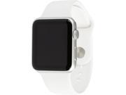 Apple Watch Sport 42mm Smartwatch (Silver Aluminum Case, White Sport Band)