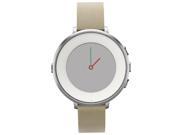Pebble Time Round 14mm Smartwatch - Silver/Stone
