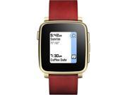 Pebble 511-00036 Time Steel Smartwatch for Apple and Android Devices Gold