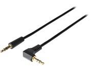 Tripp Lite P312 006 RA 3.5mm Mini Stereo Audio Cable with one Right Angle plug M M