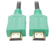 Tripp Lite High Speed HDMI Cable with Digital Video and Audio Ultra HD 4K x 2K M M Green 3 ft. P568 003 GN