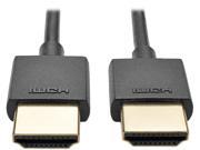 Tripp Lite 6 ft. Hi Speed HDMI Cable with Ethernet Digital M M UHD 4K x 2K Slim 6 P569 006 SLIM