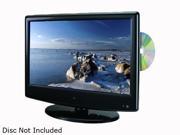 GPX TDE1380B 13.3 Black 720p LCD HDTV with Built In DVD Player