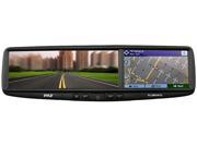 Pyle PLCMDVR7G HD Smart Rearview Backup Camera Mirror Monitor System with GPS Navigation