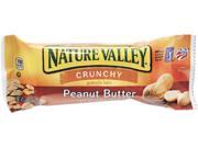 General Mills SN3355 Nature Valley Granola Bars Peanut Butter Cereal 1.5oz Bar 18 Bars Box
