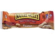 General Mills SN42067 Nature Valley Granola Bars Sweet Salty Nut Peanut Cereal 1.2oz Bar 16 Box