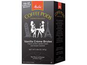 Melitta 75416 Coffee Pods Vanilla Crème Brulee 18 Pods Box
