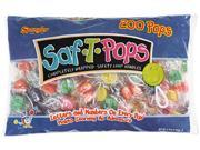 Spangler 182 Saf T Pops Assorted Flavors Individually Wrapped 200 Pack