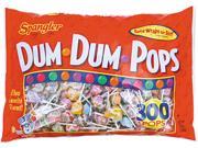 Spangler 60 Dum Dum Pops Assorted Flavors Individually Wrapped 300 Pack