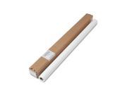 Tablemate Table Set Plastic Banquet Roll Table Cover 40 x 100 White