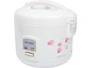 Tayama TRC 08 White Direct Heat 8 Cups Cooked Electric Rice Cooker