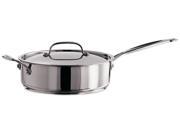 Cuisinart 733 30H Chef s Classic Stainless 5 1 2 Quart Saute Pan with Helper Handle and Cover