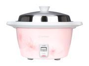 TATUNG TAC 11B Rose Pink Indirect Heating Rice Cooker and Steamer