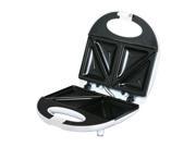 Toastmaster TM2SANW White Two Section Sandwich Maker