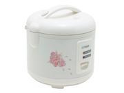 Tiger JAZ A10U Electric Rice Cooker and Warmer with Steam Basket White 11 Cups Cooked 5.5 Cups Uncooked
