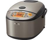 Zojirushi NP HCC18XH 10 cups 1.8 L Induction Heating System Rice Cooker and Warmer Stainless Dark Gray